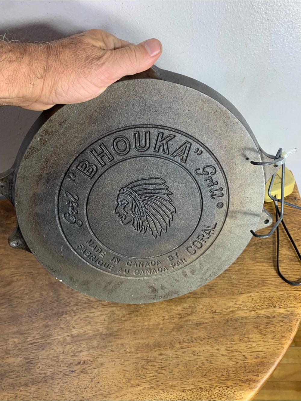 Vintage Bhouka Cast Iron